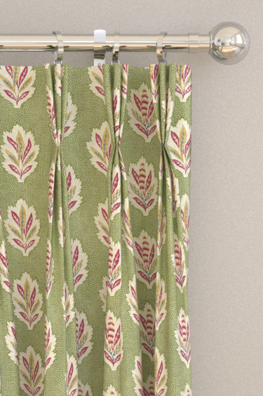 Sessile Leaf Curtains - Forest Green - by Sanderson. Click for more details and a description.