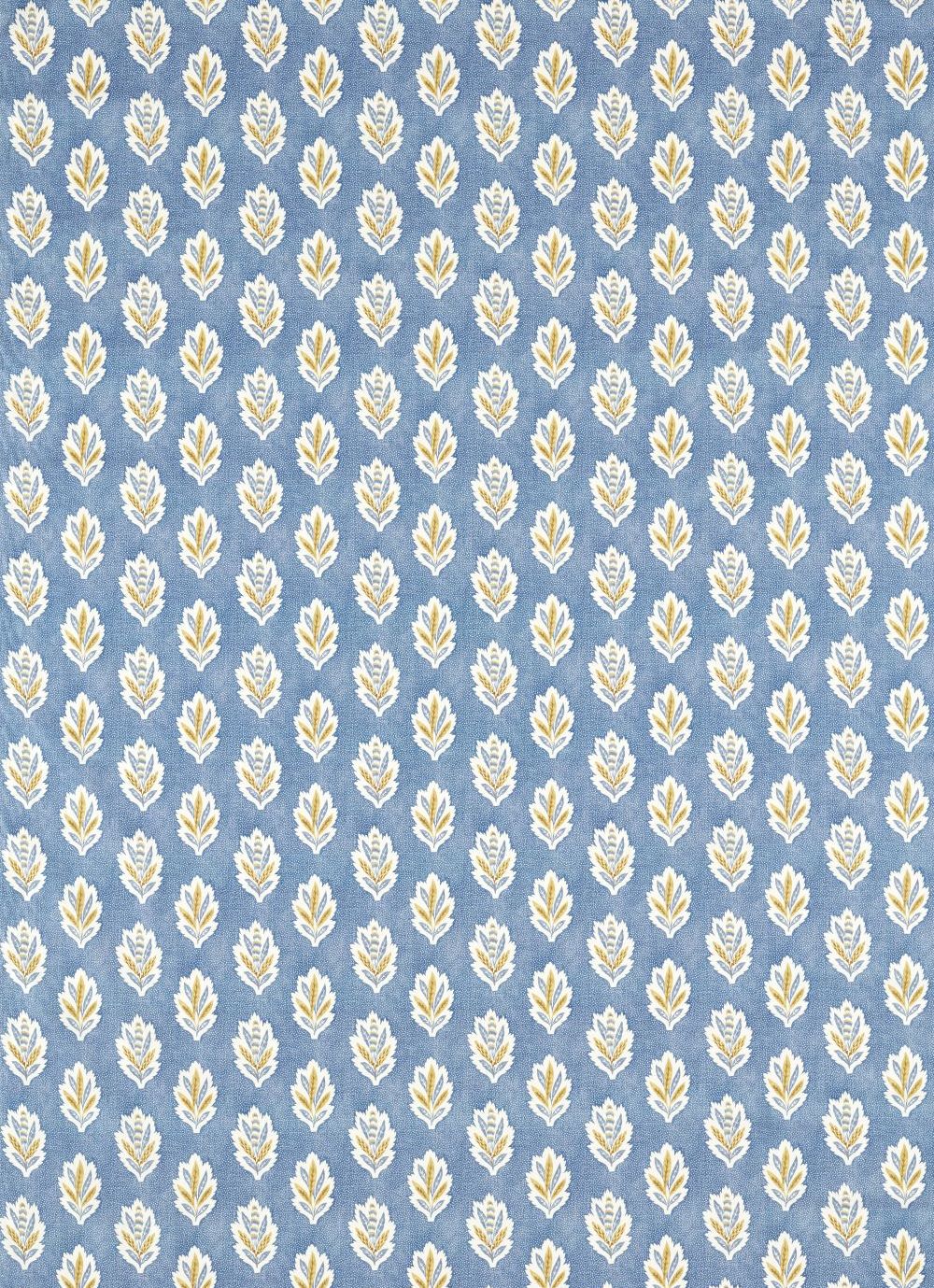 Sessile Leaf Fabric - Cornflower - by Sanderson