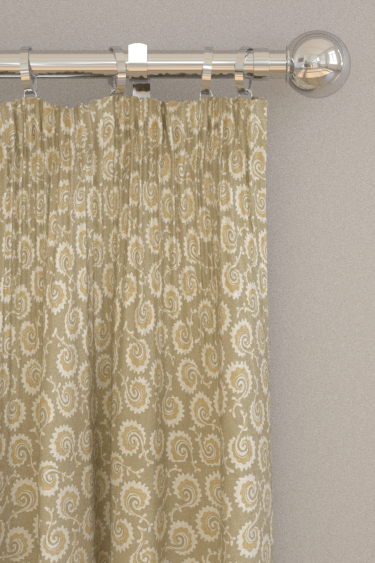 Fern Frond Curtains - Fawn - by Sanderson. Click for more details and a description.