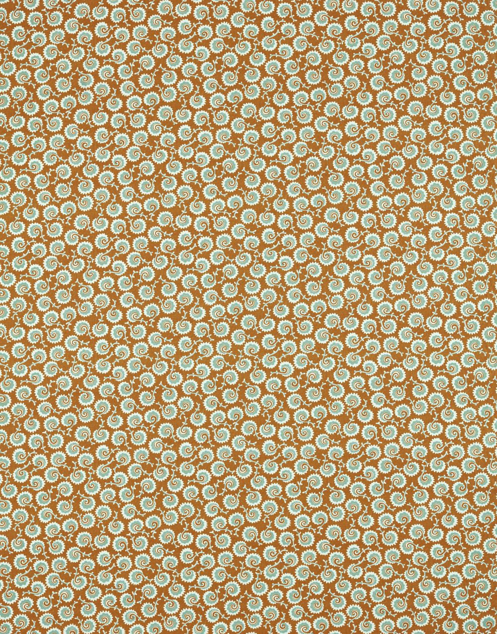 Fern Frond Fabric - Rowanberry - by Sanderson