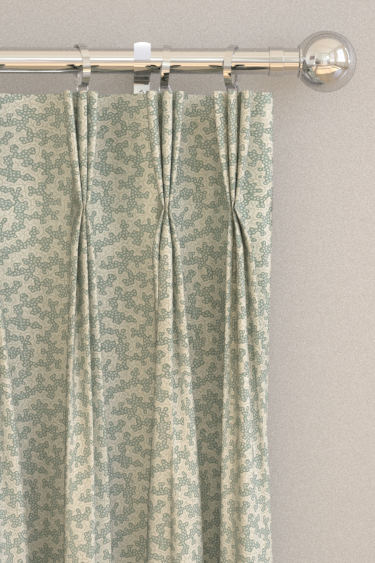 Truffle Curtains - Blue Clay - by Sanderson. Click for more details and a description.