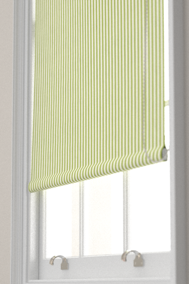 Pinetum Stripe Blind - Sap Green - by Sanderson. Click for more details and a description.