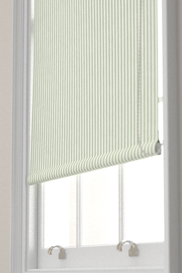 Pinetum Stripe Blind - Blue Clay - by Sanderson. Click for more details and a description.