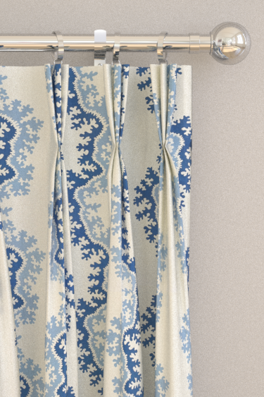 Oxbow Curtains - Indigo - by Sanderson. Click for more details and a description.