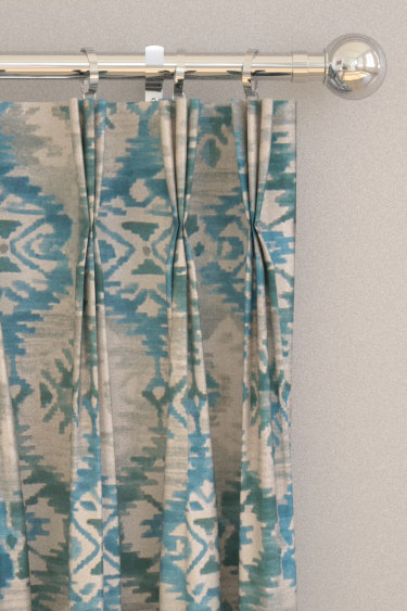 Mykonos Curtains - Azure - by Prestigious. Click for more details and a description.