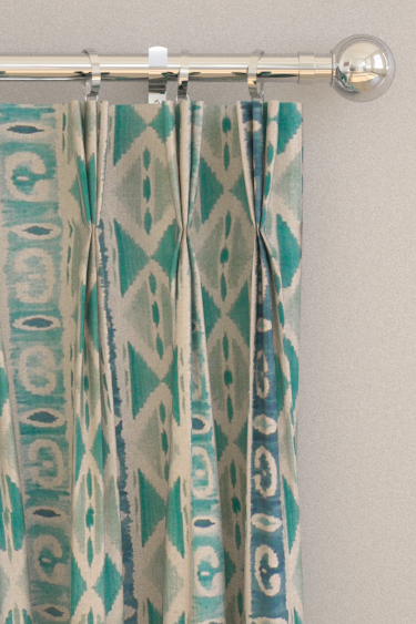 Rhodes Curtains - Azure - by Prestigious. Click for more details and a description.
