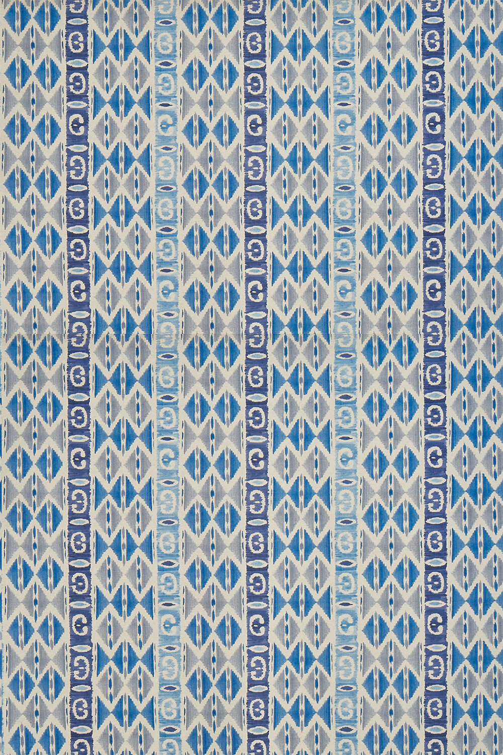 Rhodes Fabric - Cobalt - by Prestigious