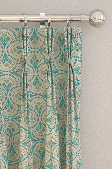 Skiathos Curtains - Azure - by Prestigious. Click for more details and a description.