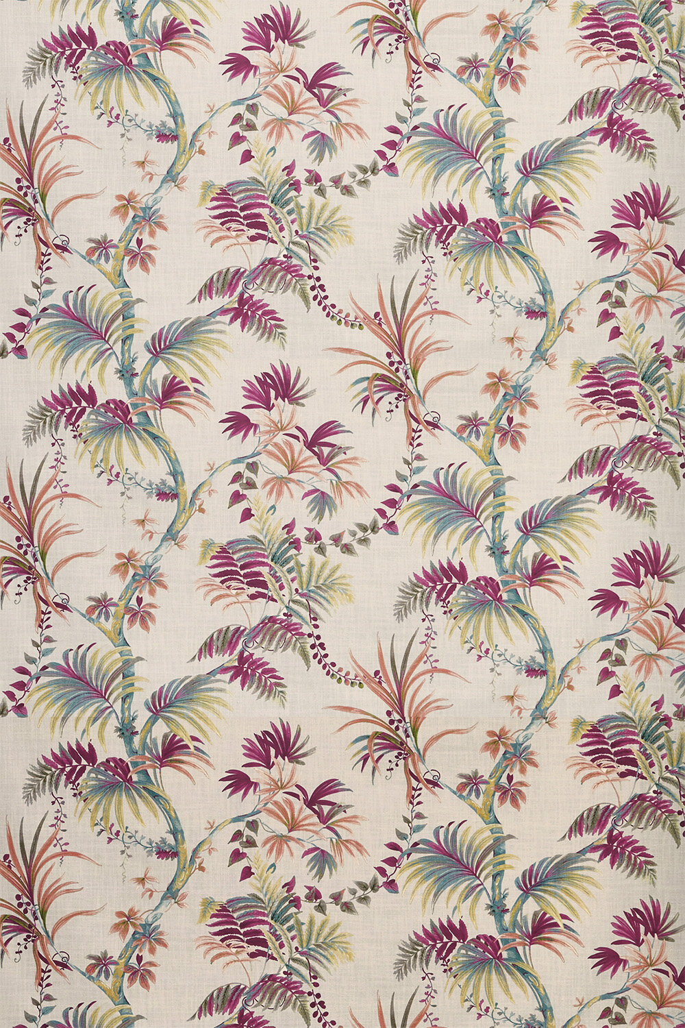 Analeigh  Fabric - Sangria - by Prestigious