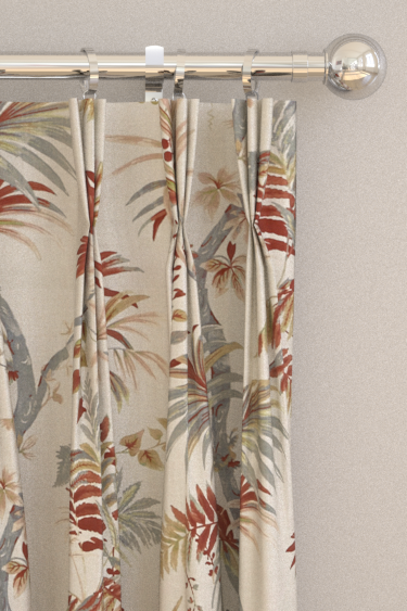 Analeigh  Curtains - Terracotta - by Prestigious. Click for more details and a description.
