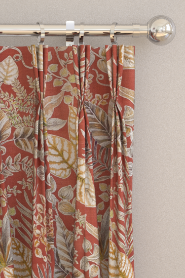 Paloma Curtains - Terracotta - by Prestigious. Click for more details and a description.