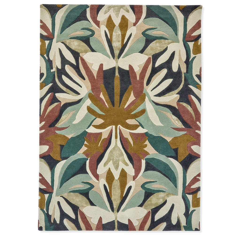 Melora Rug - Positano/ Succulent/ Gold - by Harlequin
