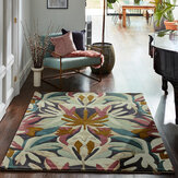 Melora Rug - Hempseed/ Exhale/ Gold  - by Harlequin. Click for more details and a description.