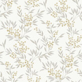 Forest Berries Wallpaper - Light Grey - by Boråstapeter. Click for more details and a description.