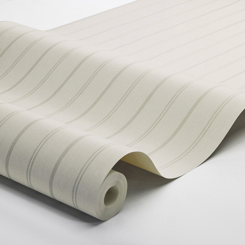 Stripe Wallpaper - Cream - by Boråstapeter