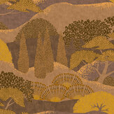 Papier peint Jardin Japones - Curry - Coordonne. Cliquez pour en savoir plus et lire la description.