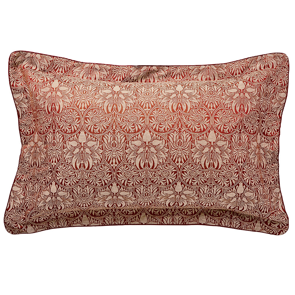 Crown Imperial Oxford Pillowcase - Red - by Morris
