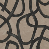 Moleta Wallpaper - Taupe - by Albany. Click for more details and a description.