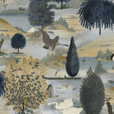 Tundra Wallpaper - Navy - by Albany. Click for more details and a description.