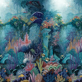 Abis Mural - Deep Blue - by Albany. Click for more details and a description.