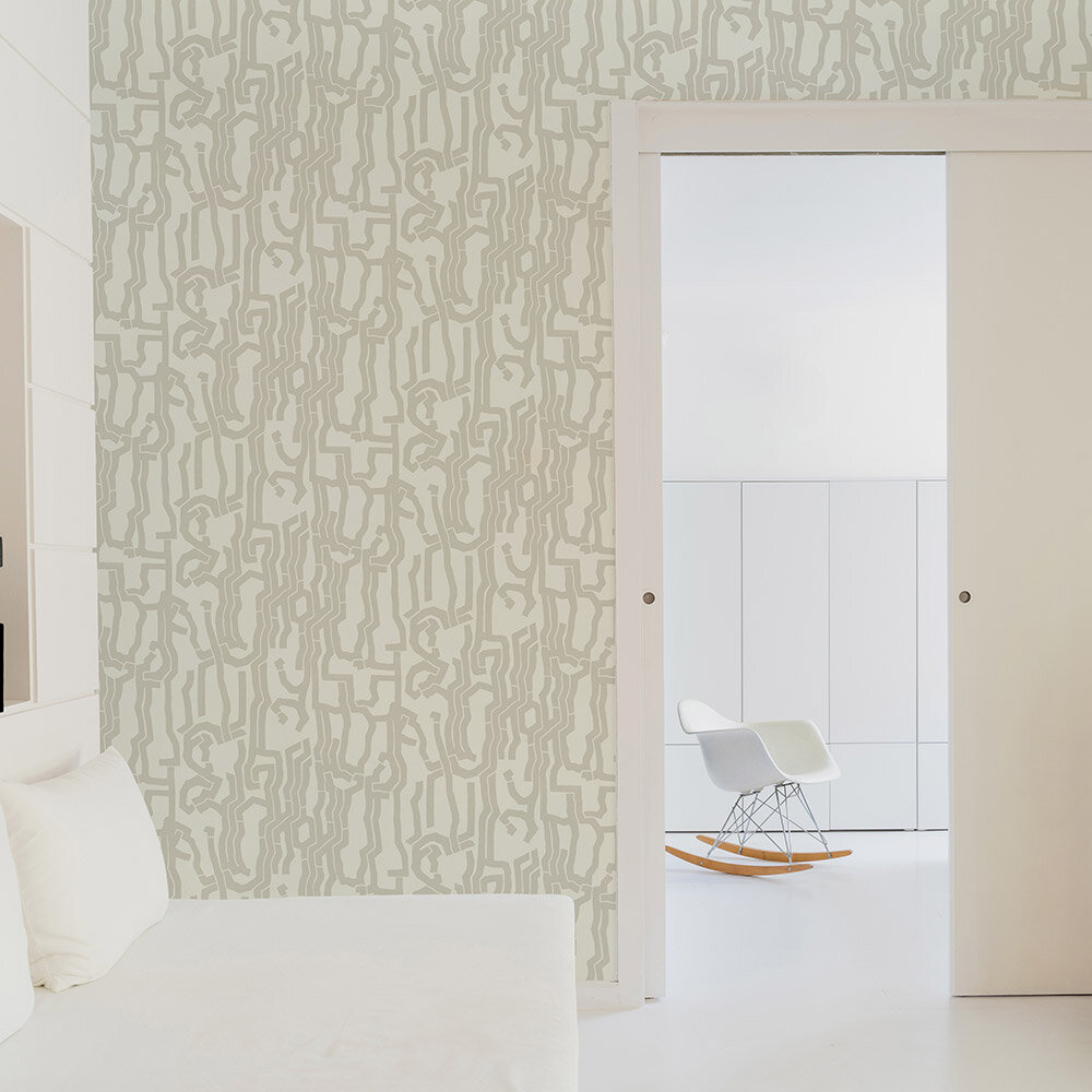 Huella Wallpaper - Cisne - by Coordonne