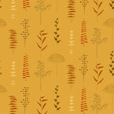 Herbario Wallpaper - Curry - by Coordonne. Click for more details and a description.