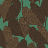 Hota Wallpaper - Emerald - by Masureel. Click for more details and a description.