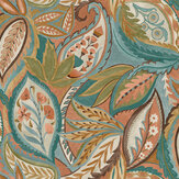 Amaira Wallpaper - Orange - by Albany. Click for more details and a description.