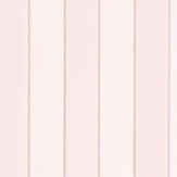 Regency Stripe Flock Wallpaper - Blush - by Osborne & Little. Click for more details and a description.