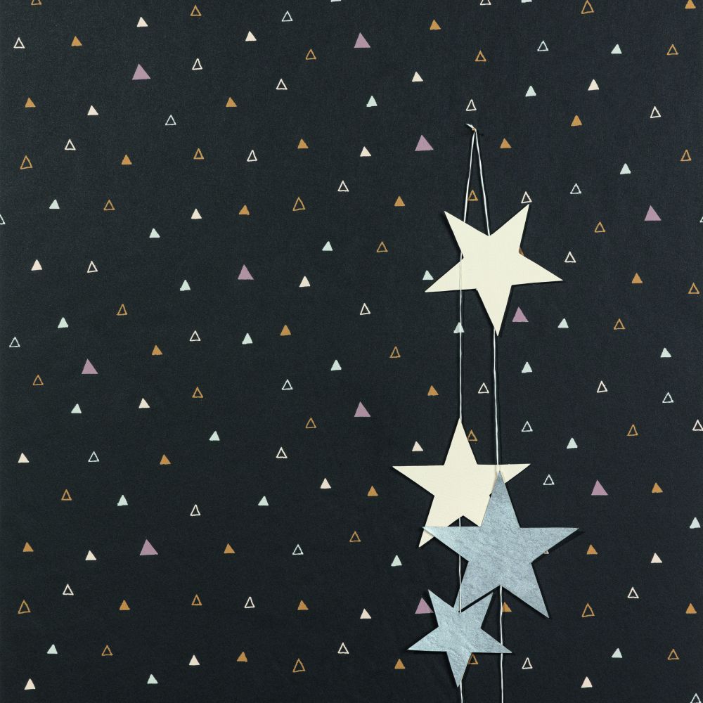 Spots Wallpaper - Amber - by Masureel