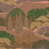 Papier peint Jardin Japones - Corail - Coordonne. Cliquez pour en savoir plus et lire la description.