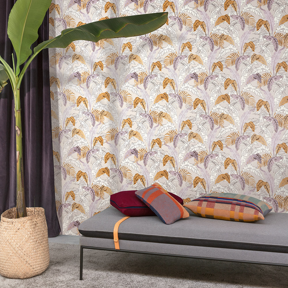 Botanic Wallpaper - Ginger - by Masureel