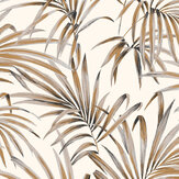 Palm Wallpaper - Ginger - by Masureel. Click for more details and a description.
