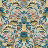 Exotic Tiger Wallpaper - Cream - by Graduate Collection. Click for more details and a description.
