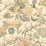 Little Magnolia Wallpaper - Powder - by G P & J Baker. Click for more details and a description.
