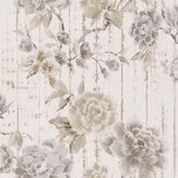 Kyoto Flower Wallpaper - Birch - by Designers Guild. Click for more details and a description.