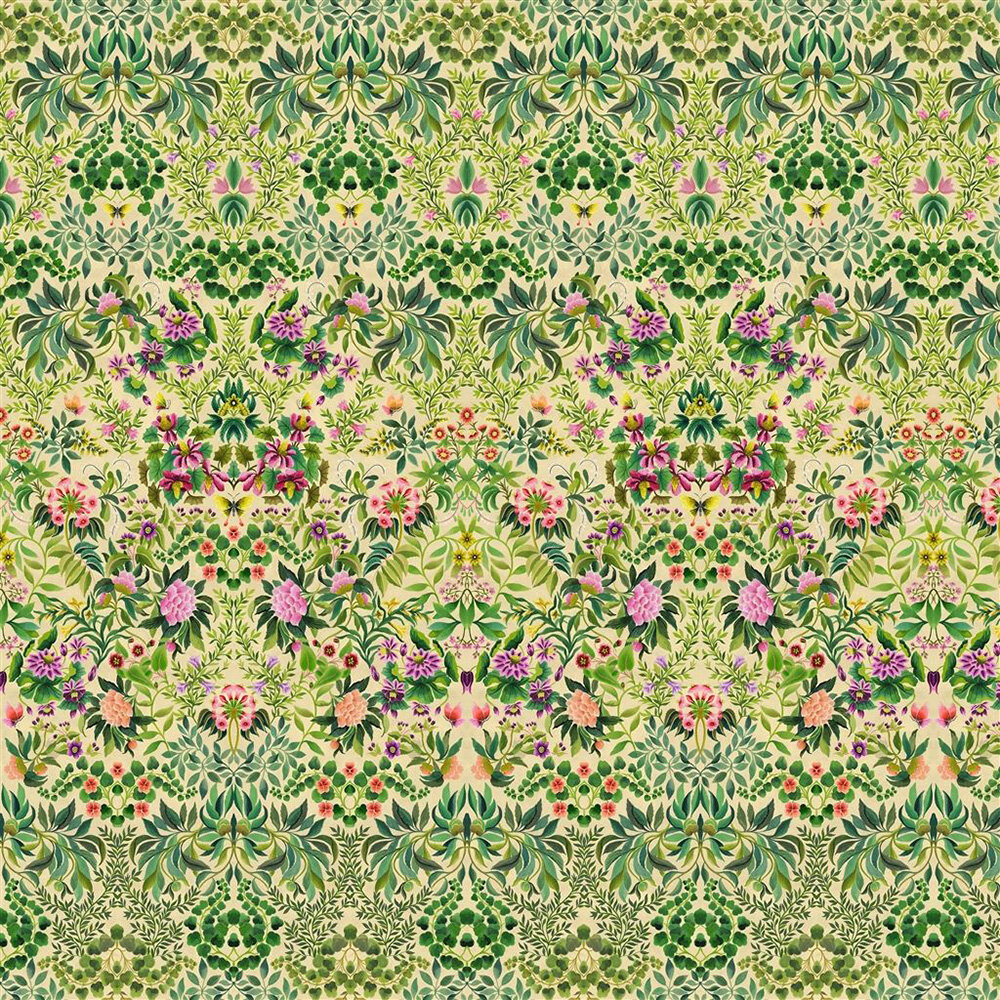 Ikebana Grande Mural - Fuchsia - by Designers Guild