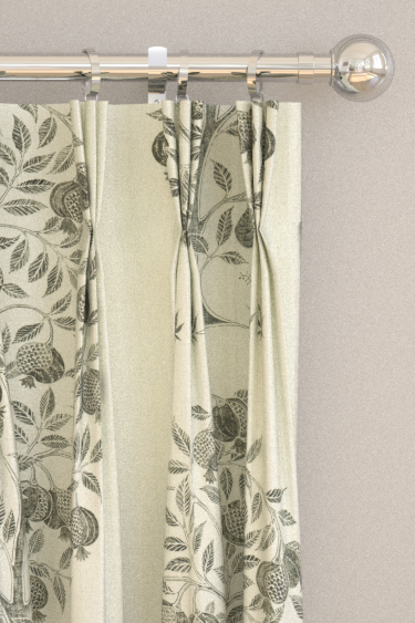 Anaar Tree Curtains - Charcoal - by Sanderson. Click for more details and a description.