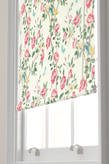 Andhara Blind - Rose/ Cream - by Sanderson. Click for more details and a description.