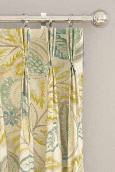 Cantaloupe Curtains - Sumac/ Sage - by Sanderson. Click for more details and a description.
