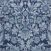 Sunflower Outdoor Rug - Webb's Blue - by Morris. Click for more details and a description.