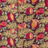 Cantaloupe Velvet Fabric - Cherry/ Alabaster - by Sanderson. Click for more details and a description.