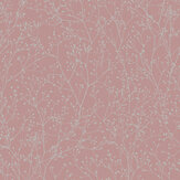 Gypsophila Wallpaper - Shell & Rose Gold - by Clarissa Hulse. Click for more details and a description.
