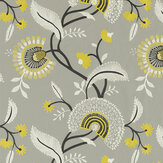 Hakimi Fabric - Ash Grey - by Sanderson. Click for more details and a description.