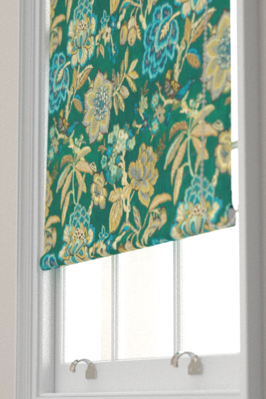Indra Flower Blind - Emerald - by Sanderson. Click for more details and a description.