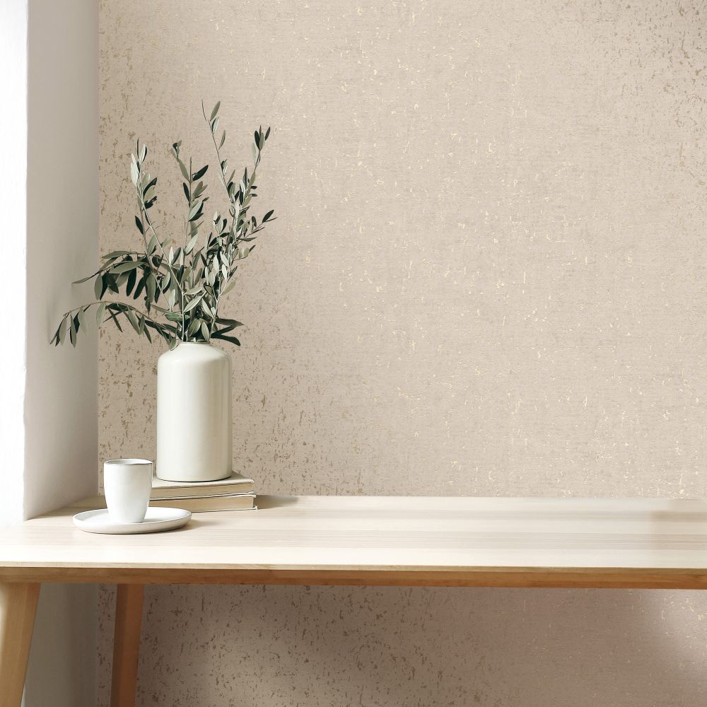 Cork Texture Wallpaper - Stone - by Albany