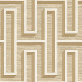 Grasscloth Maze Wallpaper - Straw - by Albany. Click for more details and a description.