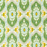 Niyali Fabric - Nettle/ Sumac - by Sanderson. Click for more details and a description.
