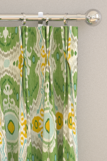 Niyali Curtains - Nettle/ Sumac - by Sanderson. Click for more details and a description.