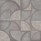 Stone Circles Wallpaper - Grey - by Albany. Click for more details and a description.
